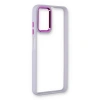 Galaxy A03s Kılıf Dora Kapak - Lila