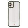 Galaxy A04 Kılıf Liva Lens  - Yeşil
