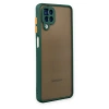 Galaxy A12 Kılıf Montreal  Kapak - Yeşil