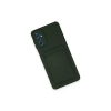 Galaxy A14 4g Kılıf Kelvin Kartvizitli  - Koyu Yeşil