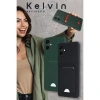 Galaxy A16 5g Kılıf Kelvin Kartvizitli  - Kırmızı