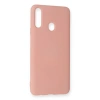 Galaxy A20s Kılıf Nano İçi Kadife  - Pudra