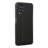 Galaxy A22 Kılıf Mega Standlı  - Siyah