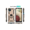 Galaxy A22 Kılıf Sofya Yüzüklü  Kapak - Gold