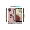 Galaxy A22 Kılıf Sofya Yüzüklü  Kapak - Rose