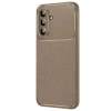 Galaxy A37 5g Auto Fus Karbon Kapak - Kahverengi