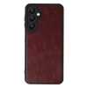 Galaxy A55 5g Kılıf Aras Deri Kapak - Bordo