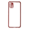Galaxy A71 Kılıf Miami Şeffaf  - Fuşya