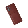 Galaxy A72 Kılıf Kelvin Kartvizitli  - Bordo