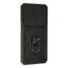 Galaxy M33 Kılıf Pars Lens Yüzüklü  - Siyah