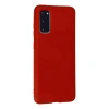 Galaxy S20 Kılıf Nano İçi Kadife  - Kırmızı