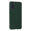 Galaxy S20 Kılıf Nano İçi Kadife  - Koyu Yeşil