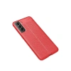 Galaxy S21 Fe Kılıf Auto Fus Kapak - Kırmızı