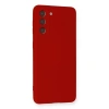 Galaxy S21 Kılıf Nano İçi Kadife  - Kırmızı