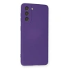 Galaxy S21 Kılıf Nano İçi Kadife  - Mor