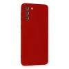 Galaxy S21 Plus Kılıf Nano İçi Kadife  - Kırmızı