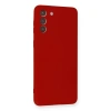 Galaxy S21 Plus Kılıf Nano İçi Kadife  - Kırmızı
