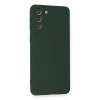 Galaxy S21 Plus Kılıf Nano İçi Kadife  - Koyu Yeşil