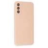 Galaxy S21 Plus Kılıf Nano İçi Kadife  - Pudra