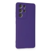 Galaxy S21 Ultra Kılıf Nano İçi Kadife  - Mor