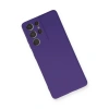 Galaxy S21 Ultra Kılıf Nano İçi Kadife  - Mor