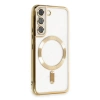 Galaxy S22 Kılıf Kross Magneticsafe Kapak - Gold