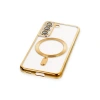 Galaxy S22 Kılıf Kross Magneticsafe Kapak - Gold