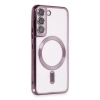 Galaxy S22 Kılıf Kross Magneticsafe Kapak - Mor