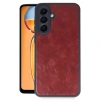Galaxy S24 Fe Kılıf Aras Deri Kapak - Bordo