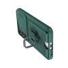 Galaxy S24 Plus Kılıf Zuma Kartvizitli Yüzüklü  - Yeşil