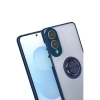 Galaxy S25 Edge Kılıf Montreal Yüzüklü  Kapak - Lacivert