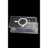 Galaxy S25 Ultra Kılıf Magneticsafe Şeffaf  - Şeffaf