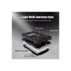 Galaxy T290 Tab A 8 Kılıf Amazing Tablet Kapak - Siyah