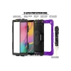 Galaxy T510 Tab A 10.1 Kılıf Pars Tablet Kapak - Mor