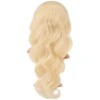 Gerçek Front Lace Daalı Platin Tül Peruk / 70/75cm