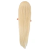 Gerçek Front Lace Düz Platin Tül Peruk / 80/85cm