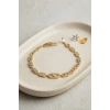 Gold Renk Zirkon Taşlı Messika Model Bileklik
