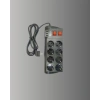 Güçlü Termal Korumalı 8 Priz + 3 USB Çoklu Uzatma Kablosu 2m