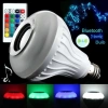 Hoparlör ve Led Lamba Uzaktan Kumandalı Ampül (  )