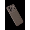 Huawei Honor 600 Pro Auto Fus Karbon Kapak - Gri