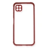 Huawei P40 Lite Kılıf Miami Şeffaf  - Fuşya