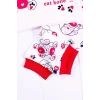 Hungry Desenli Kız Çuk Pijama Takımı