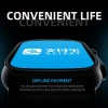 Hw8 Ultra Çift Kordon 49mm  Siri Nfc Bluetooth Arama Konuşma  İos & Android Uyumlu Akıllı Saat (  )