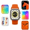 Hw8 Ultra Çift Kordon 49mm  Siri Nfc Bluetooth Arama Konuşma  İos & Android Uyumlu Akıllı Saat (  )