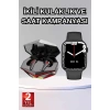 İkili Set Dev Kampanya Ucuz Kulaklık Ucuz Akıllı Saat Gürültü Önleyici Uzun Pil Ömrü