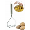 İnox Paslanmaz Metal Patates Ezici Püre Yapıcı 27 cm
