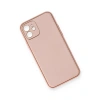 İphone 12 Kılıf Co Deri  Kapak - Pembe