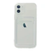 İphone 12 Kılıf Kart Şeffaf  - Şeffaf
