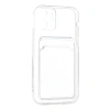 İphone 12 Kılıf Kart Şeffaf  - Şeffaf