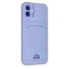 İphone 12 Kılıf Kelvin Kartvizitli  - Lila